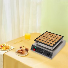 Mini 36 Löcher Elektro Dutch Pancakes Maker Anti-Haft Poffertjes Baker Maschine
