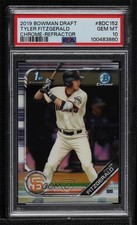 2019 Bowman Draft Chrome Refractor Tyler Fitzgerald #BDC-152 PSA 10 GEM MT 13c1