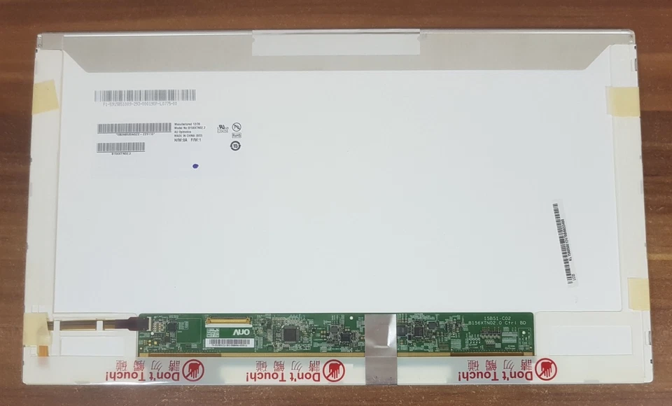 Original AU Optronics B156XTN02.2 H/W:0A F/W:1 15,6" Glossy LVDS 40-Pin LCD - Bild 3 von 4