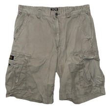 Polo Ralph Lauren Cargo Shorts Size 36 Khaki Military Vintage Y2K