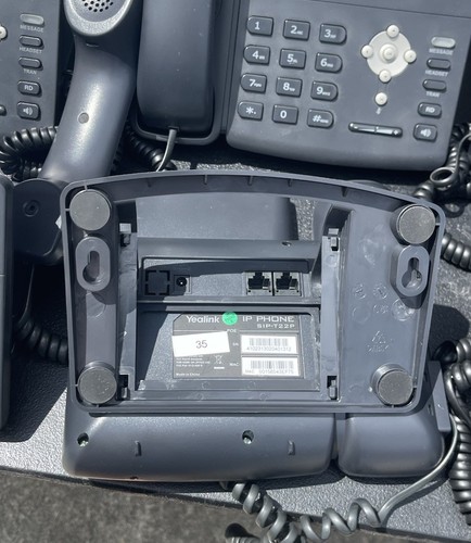 Yealink SIP-T22P IP Desk Phone Pre Owned - Original Owner Phones Buy 1 Or 20 - Photo 8/10