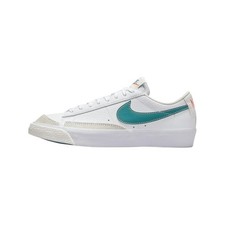 New Nike Blazer Low  77 GS Youth Shoes White Aquamarine Size 5.5 DA4074-122