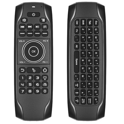 G7BTS Wireless Remote Control with Air Mouse IR Learning Backlit Remote Control
