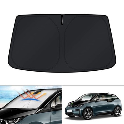 Windshield Sun Shade For BMW i3 2014-2022 Foldable UV Block Keep Car Cool