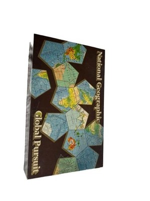 National Geographic Global Pursuit Board Game Education Trivia