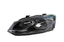 Fits Volkswagen Polo Headlight Twin With Motor Left Hand 2014-2018