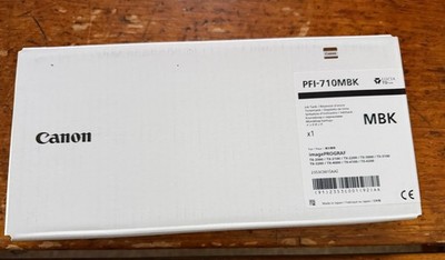Canon Ink PFI-710MBK Matte Black PFI710MBK 2027 Cartridge