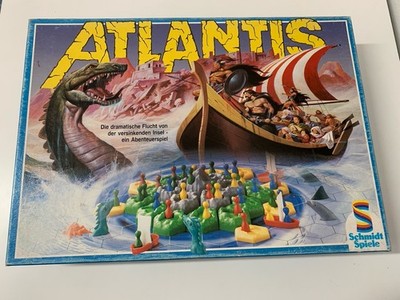 Schmidt Spiele Atlantis Brettspiel Gesellschaftsspiele - Vintage 1986 - komplett