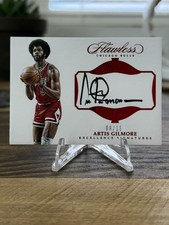 2016-17 Panini Flawless ARTIS GILMORE Excellence Signatures Ruby Auto /15 Bulls