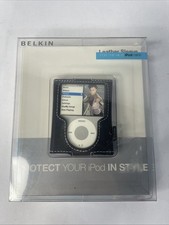 Belkin  Black Leather Sleeve for iPod  nano 3G F8Z204-BLK