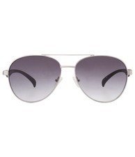 Kenneth Cole Reaction KC2837 32B 55 Pilot Men's Sunglasses Gold/ Gradient Smoke