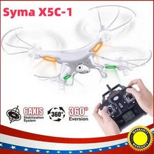 New Syma X5C-1 2.4GHz 4CH 6-Axis Gyro Camera RC Quadcopter Camera Drone USA