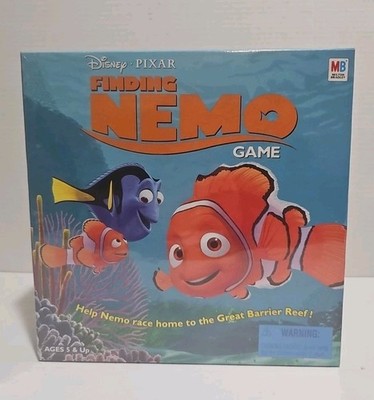 Finding Nemo Board Game by Milton Bradley Complete EUC 2003 NIB