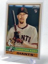 2025 Topps Heritage High Number - Christian Koss #538 (RC)