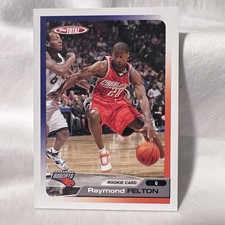 2005-06 Topps Total #296 Raymond Felton RC Charlotte Bobcats