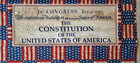 Unfinished Quilt Top - "Constitution of USA" ~ 21" x 29.5" ~ Please Read — photo 2