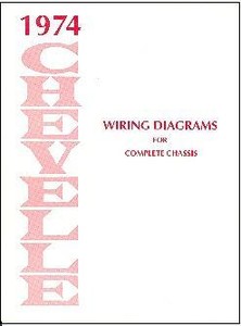 1974 74 CHEVELLE WIRING DIAGRAM MANUAL | eBay
