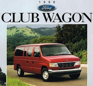 1996 ford club wagon xlt