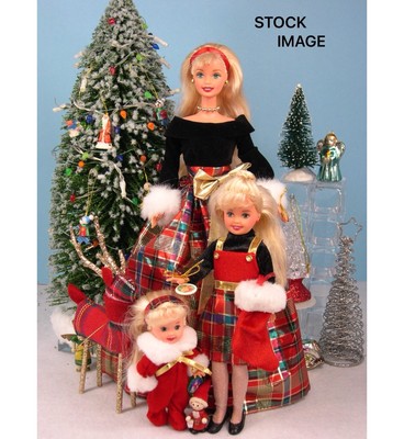 barbie holiday sisters gift set