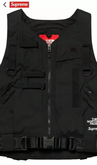 SUPREME X TNF THE NORTH FACE RTG MILITARY UTILITY ARMOUR VEST SIZE S M