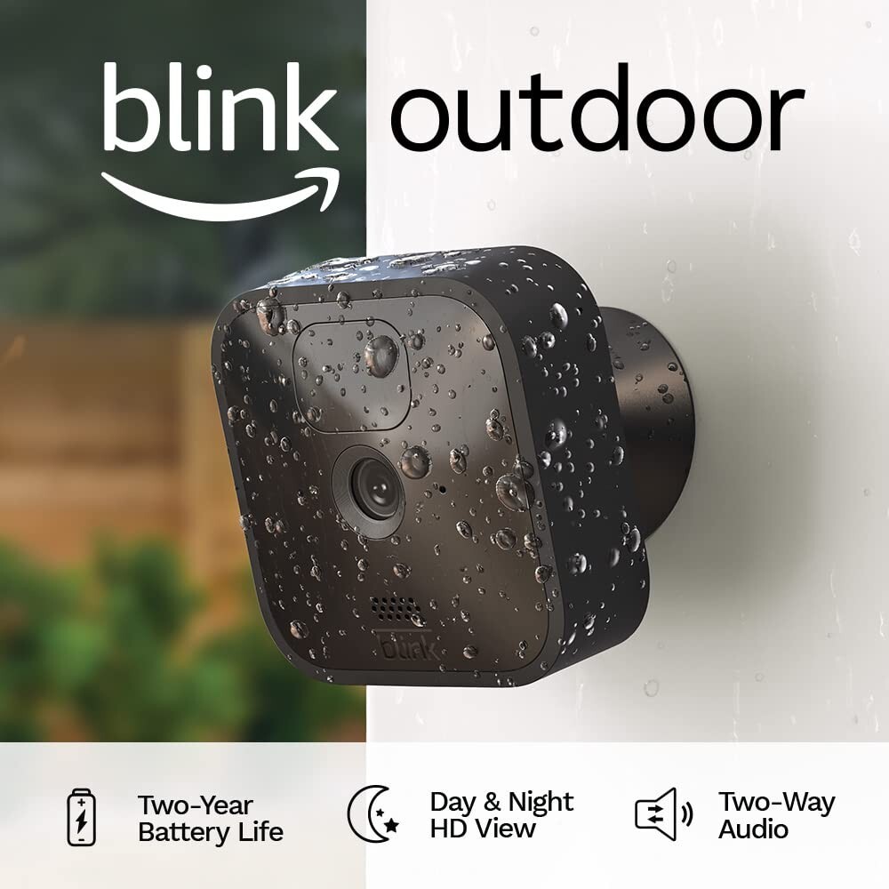 S L1200 Blink outdoor (3rd gen) add-on home security camera | hd video work with xt1 xt2