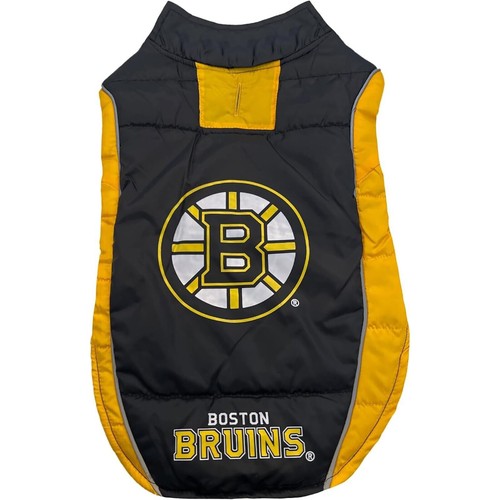 Pets First NHL PET Warming Sports Jacket Dogs Puffer Vest & Cats Puffer Vest - Picture 7 of 42