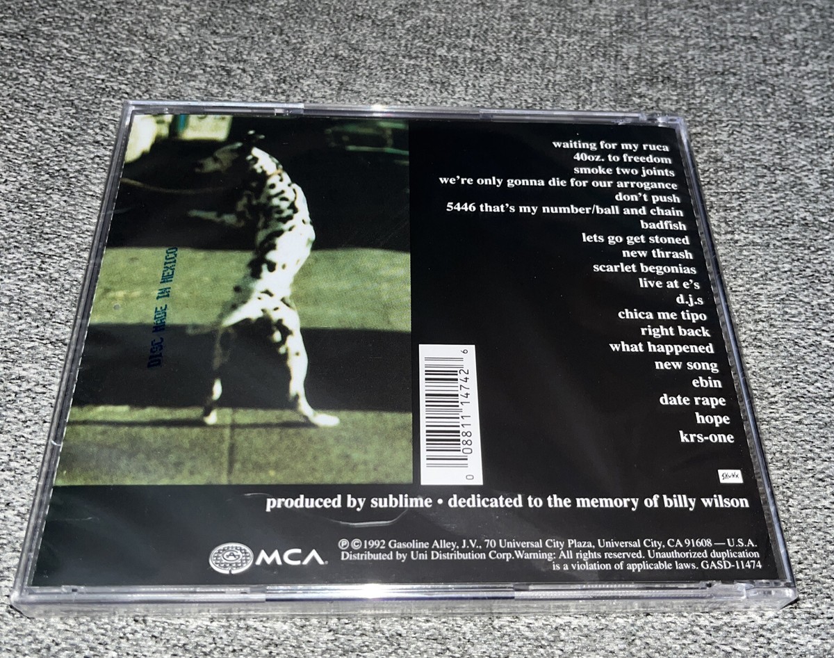 40 Oz to Freedom by Sublime (New CD)⭐️Buy Any 3 Get 1 Free