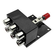 2-Channel 2-way Audio Sound Source Switching Board Signal input non-co-grounded