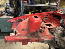 BMW E36 3-series 2dr Left Front Frame Rail Horn Skirt Cut 1995  