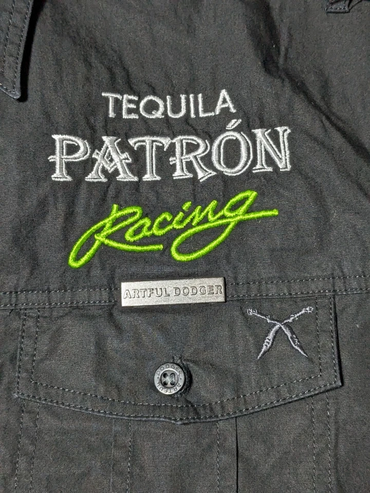 TEQUILA PATRON GT3 CHALLENGE x ORBIT RACING Men Large ARTFUL DODGER Shirt - Image 4 of 4