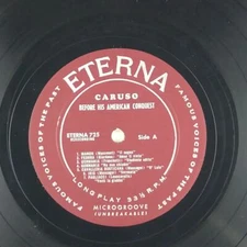 Enrico Caruso – Before His American Conquest (Eterna Records – Eterna 725)