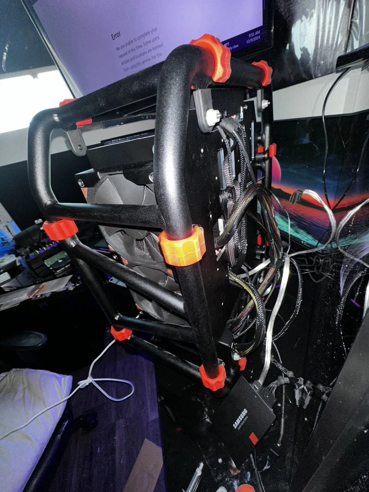 Estuche para PC con cuadro de viento (solo estuche) Foto 3 de 4