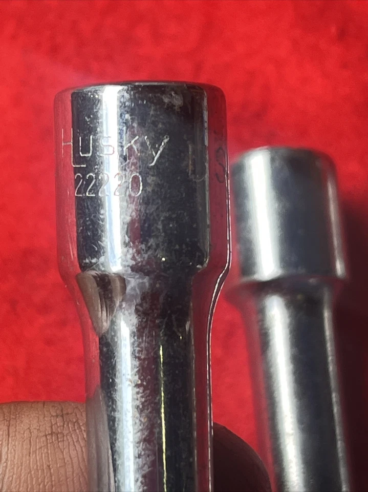 MIXED SET OF 3 SOCKET EXTENSIONS (HUSKY, ALL-TRADE, (UNBRANDED) 3/8” DRIVE (t41) - Image 3 of 4