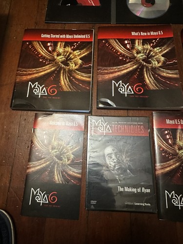 Alias Maya 6.5 3D Modeling/Animation/ No Dongle Software Education Win/Mac/Linux - 第 1/7 張圖片