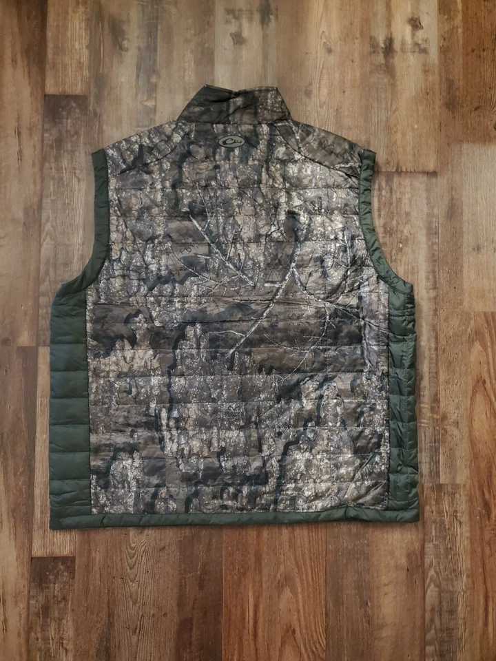 Drake Waterfowl MST Synthetic Down Pac Vest Realtree Timber XL - Image 3 of 3