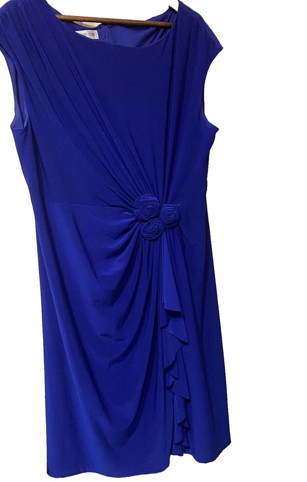 Darling JONES STUDIO Vestido de Fiesta o Vestido de Noche Talla 16w Azul Foto 3 de 4