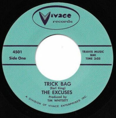 NEW! - EXCUSES - Trick Bag / Same - VIVACE 4501-  N/Soul 7'' Limited Run