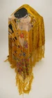 Ars Mundi silk fringe stole scarf silk scarf silk scarf Gustav KLIMT the kiss