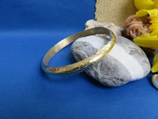 AFRICAN JEWELRY KENYA HAND-CRAFTED HEAVY POLISHED BRASS BANGLE BRACELET