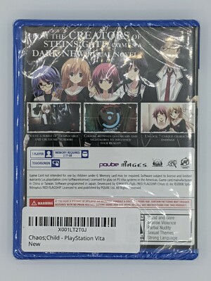 Chaos Child Chaos;Child PQube PlayStation PS Vita BRAND NEW SEALED
