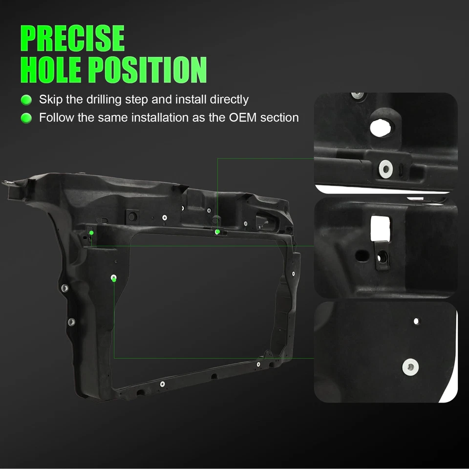 Radiator Support Core Assembly Fit For 2016 2017 2018 2019 Ford Explorer - Image 4 of 4