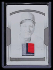 Harry Walker 2018 National Treasures game worn jersey Printing Plate  1 /1