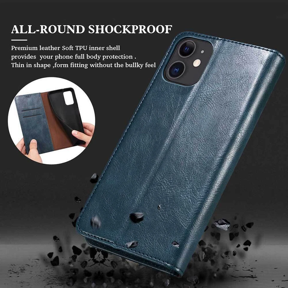 Leather Wallet Phone Case For Motorola Edge 50 Neo 40 G85 G15 G05 G04 G34 G55 - Image 4 of 4