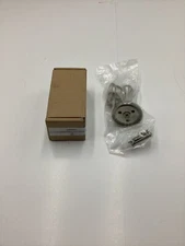 Emtek 225615 Magnetic Door Stop and Holder 3" US15 Satin Nickel Includes Screws