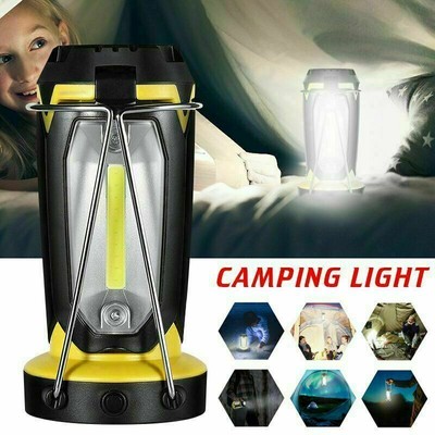 COB LED Camping Lampe Outdoor Laterne Zeltlampe Campingleuchte USB