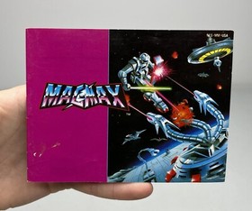 Nintendo NES MagMax Original Box + Manual Only *Some Wear* *No Game*