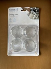 Perma - Child Safety - 4x Stove & Oven Knob Covers - BNIP - RRP $11.94
