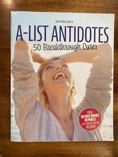 Bottom Line's A-List Antidotes 50 Breakthrough Cures  Paperback 75 Pages