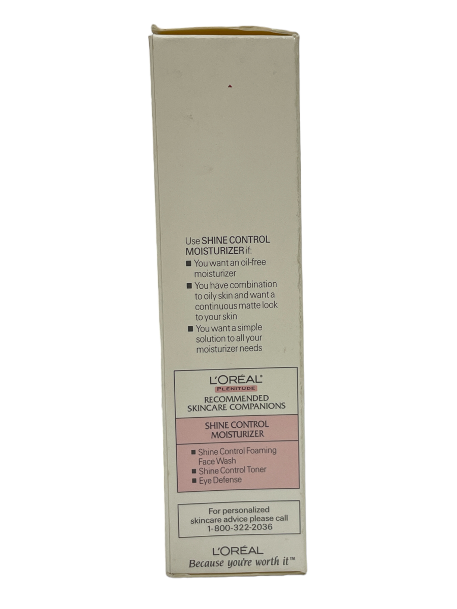 L'oreal Shine Control Moisturizer For Combination To Oily Skin
