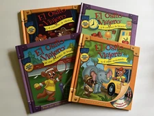 Lot Children's Spanish Language Books & CDs ESL Daycare Homeschool Osito Viajero
